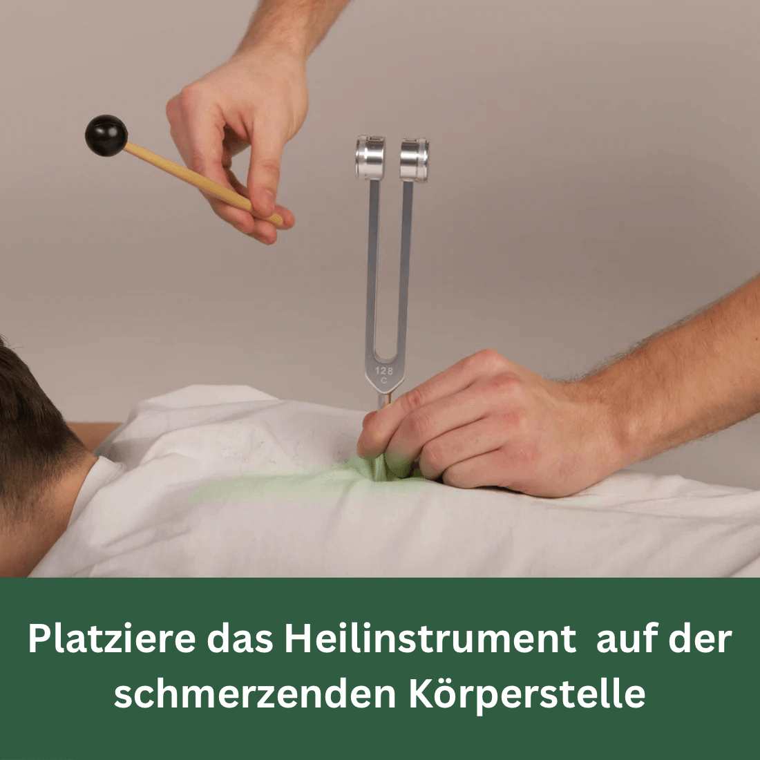 Smeias Alaia – Die 128 Hz Körper-Stimmgabel für Körper, Erdung & innere Ruhe