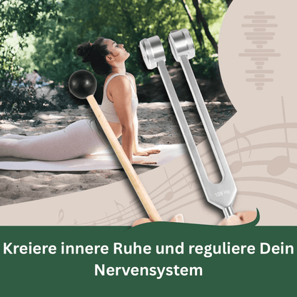 Smeias Alaia – Die 128 Hz Körper-Stimmgabel für Körper, Erdung & innere Ruhe